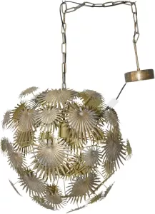 KS Verlichting PTMD Bexley Gold hanglamp bloemen