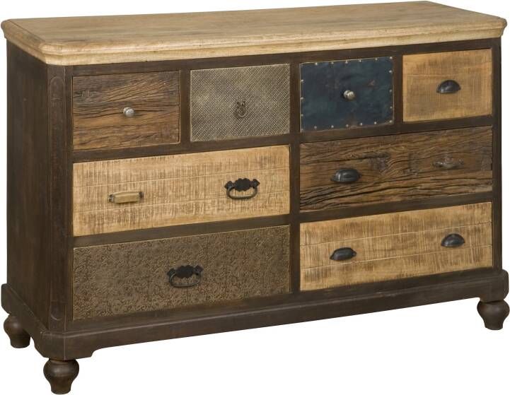 RENEW Ladekast Héctor 137cm Meerkleurig