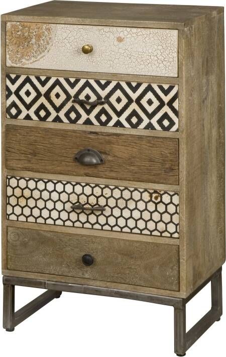 RENEW Ladekast Xherdan Met 5 laden Meerkleurig