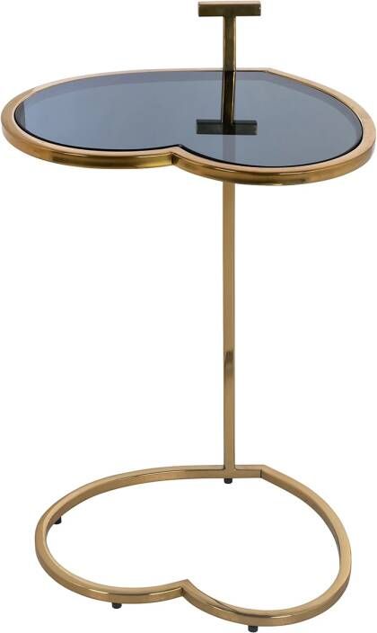 Richmond Interiors Richmond Bijzettafel Love 41 x 34cm Brushed Gold