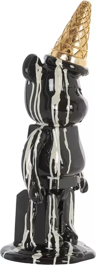 Richmond Interiors Richmond Decoratie Icebear 40cm hoog Zwart - Foto 2