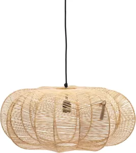 Rivièra Maison Riviera Maison Hanglamp gevlochten Rotan Handgemaakt Zizi Naturel