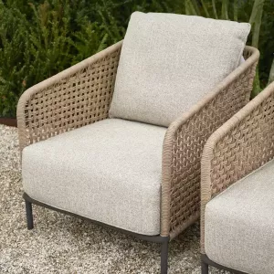 Rivièra Maison Riviera Maison Tuinstoel buiten Sanur Outdoor Lounge Chair Beige