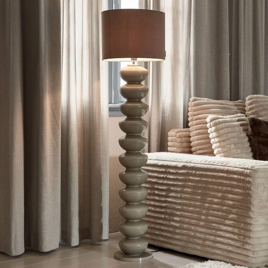 Rivièra Maison Riviera Maison vloerlamp met organische design Beaugrand Bruin