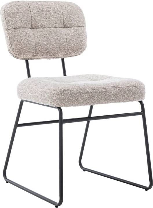 Tower Living Eetkamerstoel Padola Bouclé