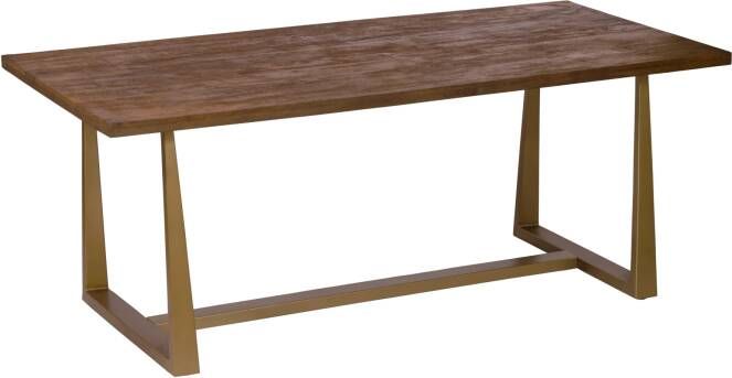 Tower Living Eettafel Belvedere Mangohout 180 x 90cm Bruin