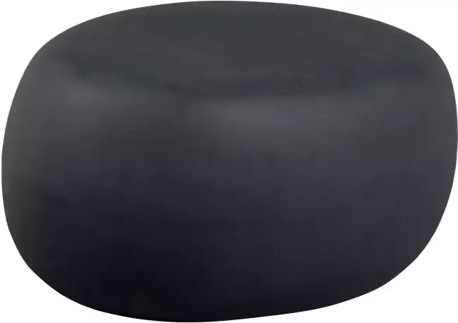 Vtwonen Bijzettafel Pebble Betonlook 65 x 49cm Zwart Organisch