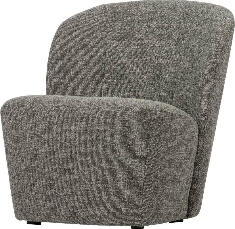 Vtwonen Lofty Fauteuil Grijs Gemeleerd 75x68x72