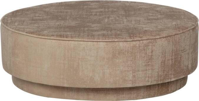 Vtwonen Pearl xl Poef Fluweel Champagne 28x80x80