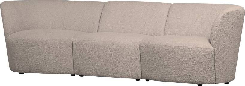 Woood Coco 3-Zits Bank Bouclé Zand 70x227x72