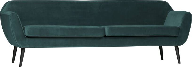 WOOOD Bank Rocco 4-zits Velvet Teal