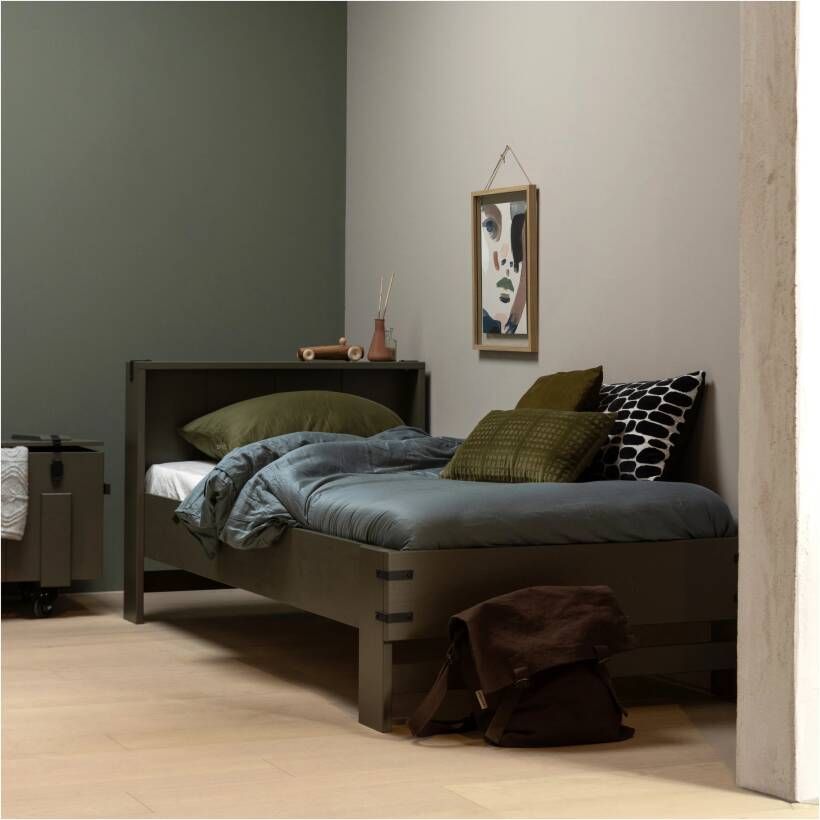 Woood Bed Bobby Grenen Forrest 82x99x207 - Foto 1