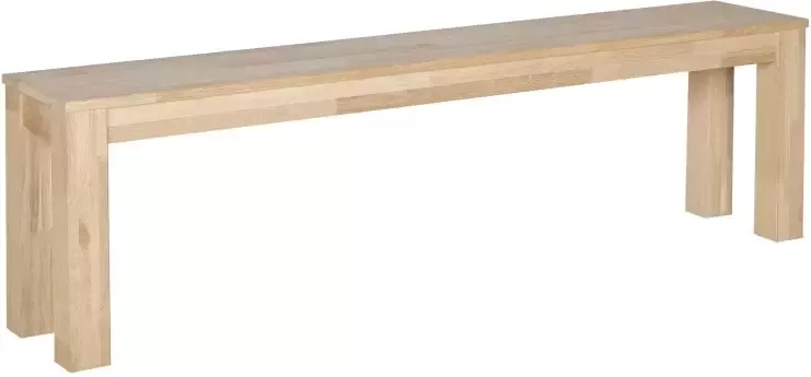 WOOOD Eetkamerbank Largo Eiken Hout