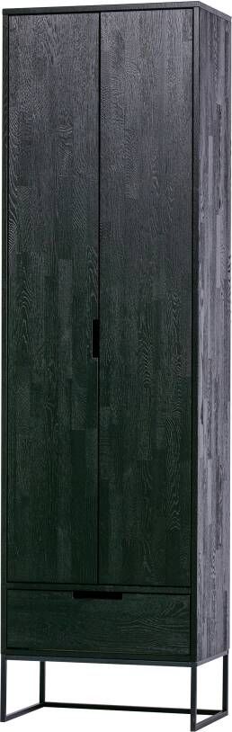 WOOOD Exclusive Silas Hoge Kast Essen Blacknight 210x60x36 - Foto 5