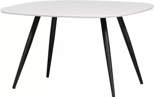 WOOOD Tablo Organisch met Conische Poot Essen Mist 75x130x130
