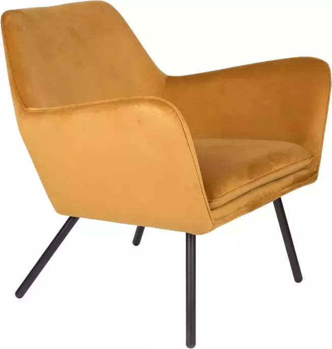 ZILT Fauteuil Bon Velvet Goud