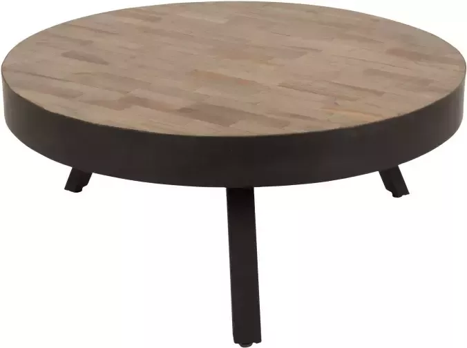 ZILT Salontafel Raudel 74cm Zwart Rond