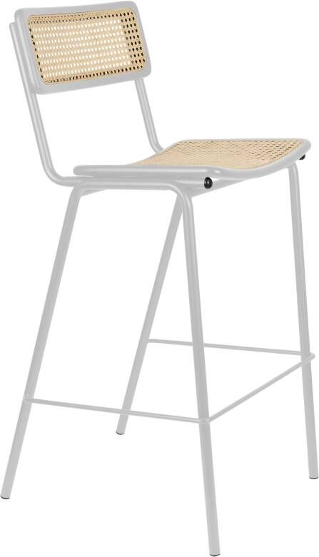 Zuiver Barkruk Jort Rotan (zithoogte 78cm)