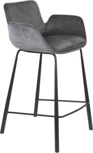 Zuiver Barstoel Brit Velvet (zithoogte 68cm)