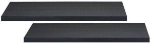 Ameubelment Boekenplanken set Elypse 100 cm breed Bruin eiken