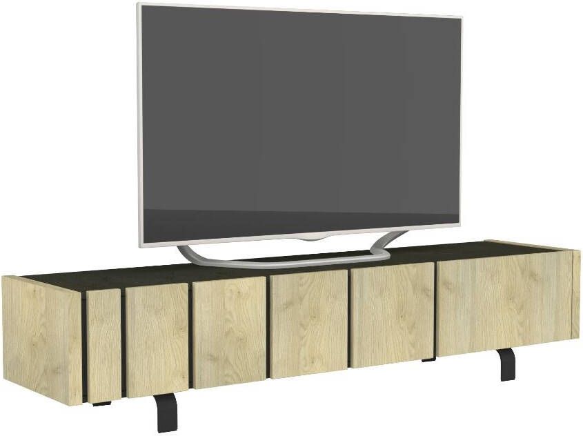 Ameubelment Tv meubel Rush 190 cm breed Naturel eiken