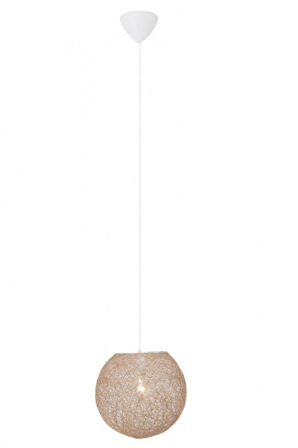 Brilliant Hanglamp Bumble 140 cm hoog 1xE27 60Watt in beige