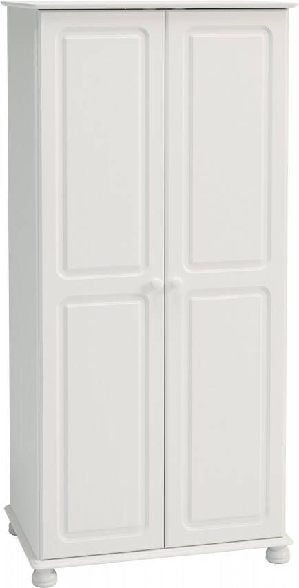 DS Style Kledingkast Rich B 185 cm hoog in wit