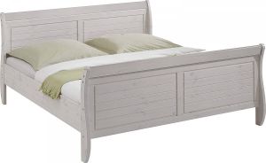 DS Style Tweepersoonsbed Monaco 180x200cm in wit whitewash