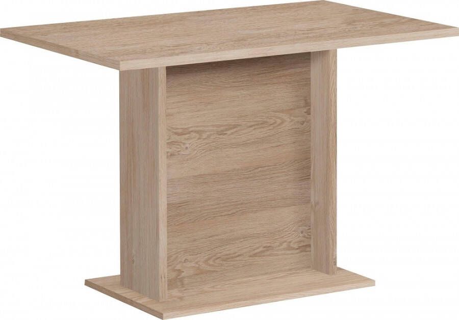 FD Furniture Eettafel Bandol 3 van 110 cm breed in eiken online kopen