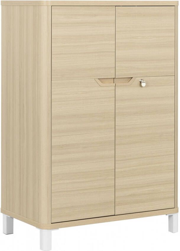 Gamillo Furniture Archiefkast Absolu 118 cm hoog in eiken