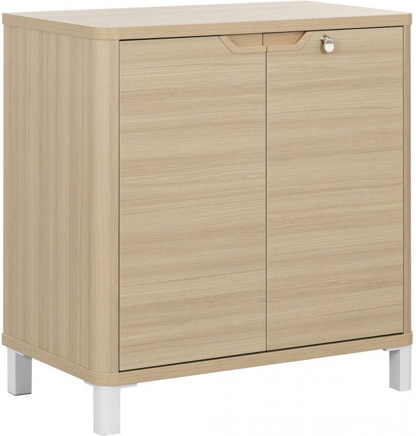 Gamillo Furniture Archiefkast Absolu 83 cm hoog in eiken