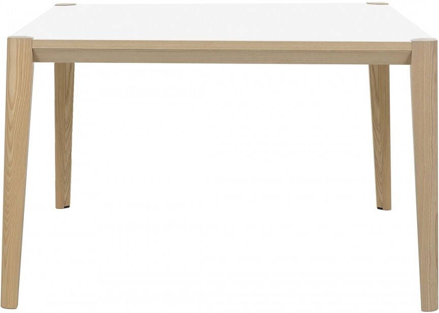Gamillo Furniture Bureau tafel Absolu 140 cm breed in wit met eiken