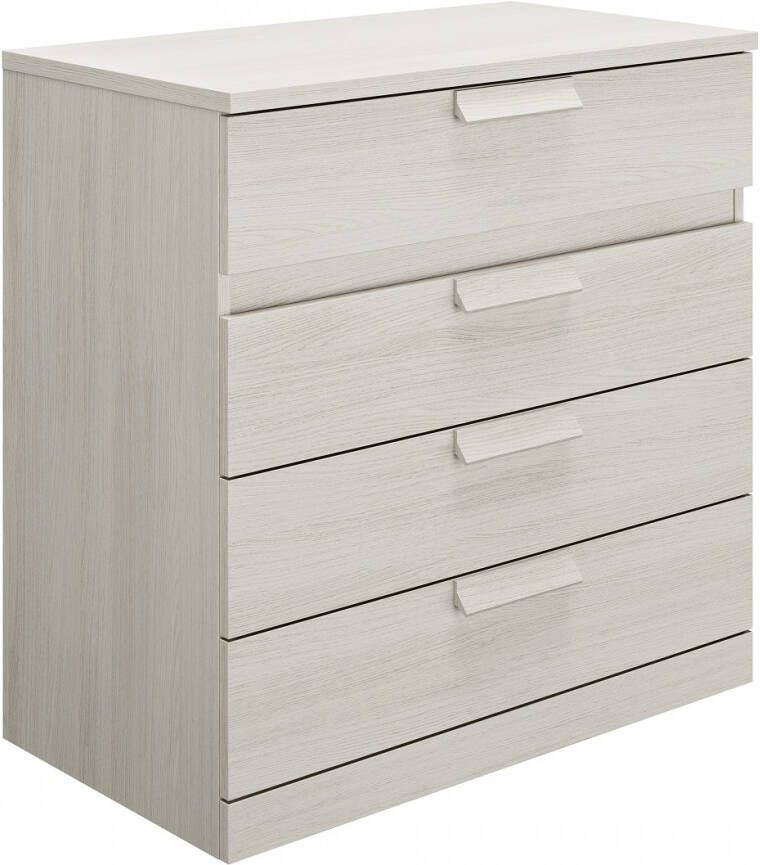 Gamillo Furniture Commode Cyrus 81 cm hoog in gekalkte esdoorn