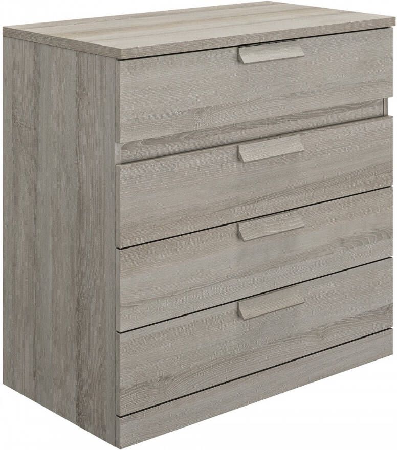 Gamillo Furniture Commode Cyrus 81 cm hoog in grijs eiken