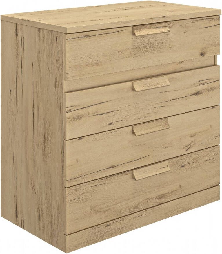 Gamillo Furniture Commode Cyrus 81 cm hoog in helvezia eiken