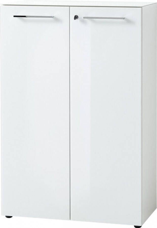 Germania Archiefkast Monteria 120 cm hoog in wit