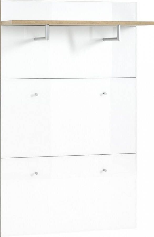 Germania Kapstokpaneel Telde 89 cm breed Navarra eiken met wit