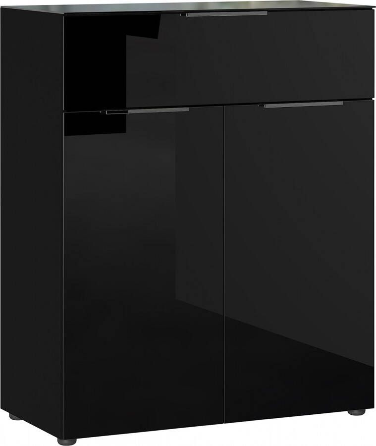 Germania Opbergkast Oakland 102 cm hoog in zwart