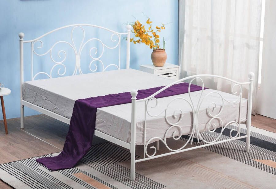 Home Style Bed Panama 120x200cm in wit