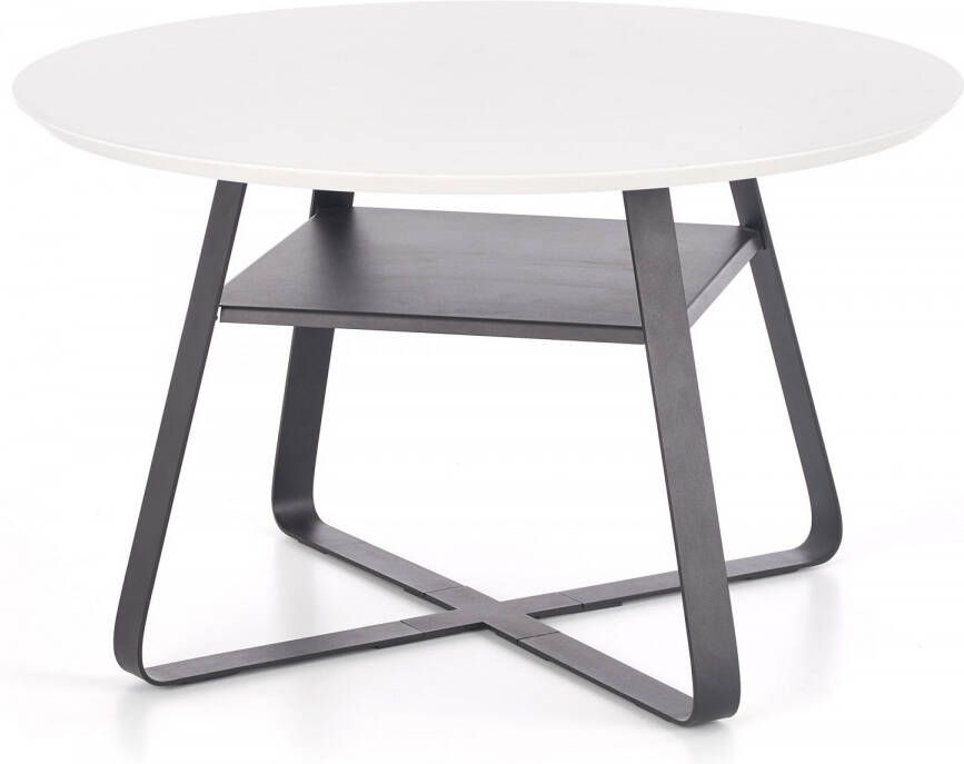 Home Style Ronde salontafel Redo 75 cm breed in wit