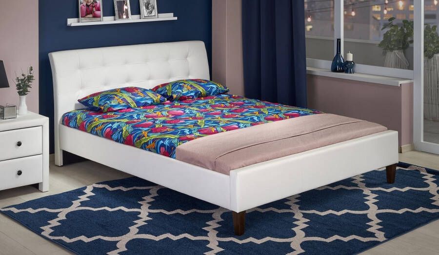 Home Style Tweepersoonsbed Samara 160x200cm in wit