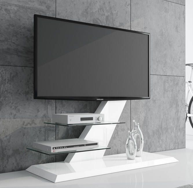 Hubertus Meble Tv meubel Vento 110 cm breed Hoogglans wit