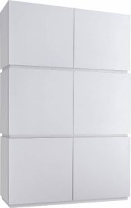 Pesaro Mobilia Opbergkast Vespa 190 cm hoog compleet mat wit