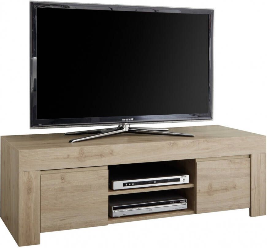 Pesaro Mobilia Tv meubel Firenze 138 cm breed in Cadiz eiken online kopen