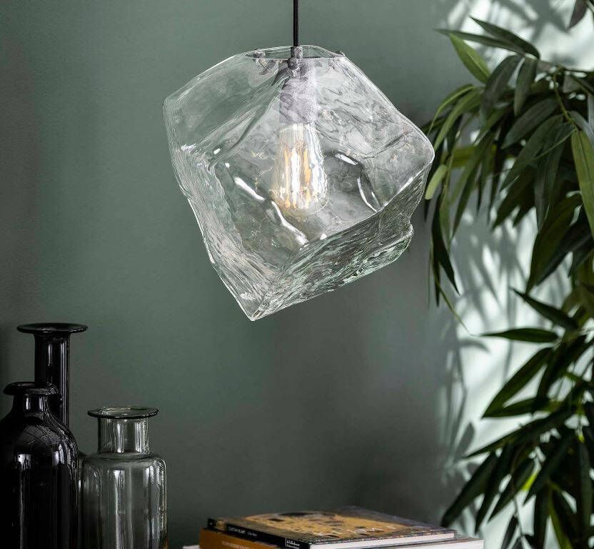 Zaloni Hanglamp Rock glas 150 cm hoog