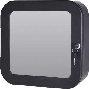 Bathroom Solutions Medicijnkast met Spiegel 32x32 x 11.5 cm Zwart