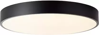 Brilliant plafondlamp Slimline LED zwart 49 cm Leen Bakker