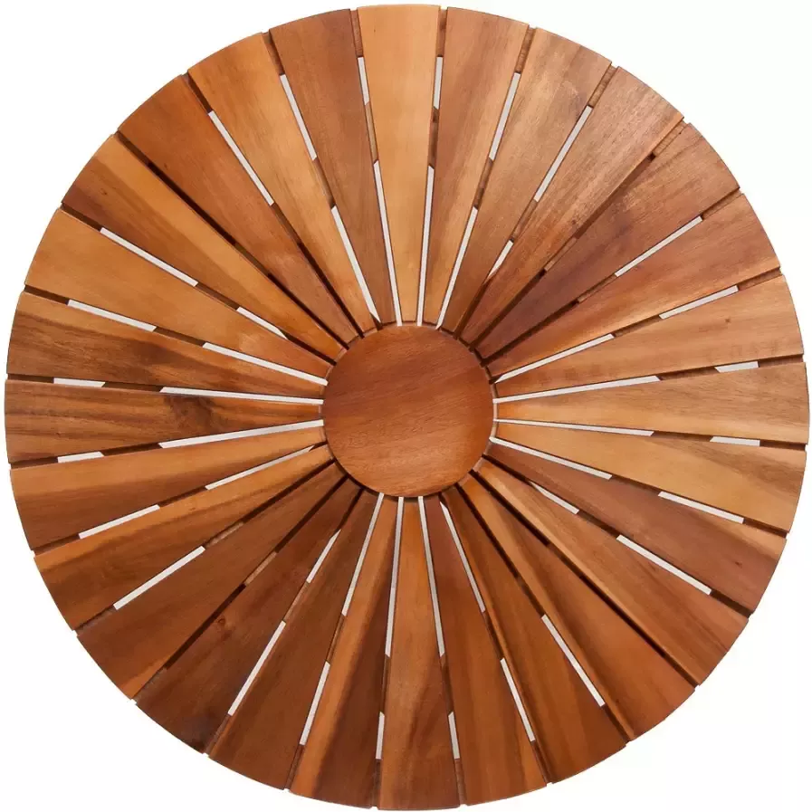 Casa Tuintafel Sunrise acaciahout Ø 70 5cm