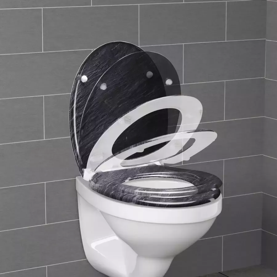 Casaria Wc-bril Granietmotief