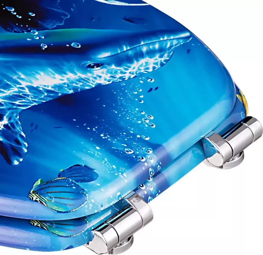 Casaria Wc-Bril met Zacht Sluitingsmechanisme Sealife